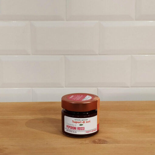 Red bell pepper compote